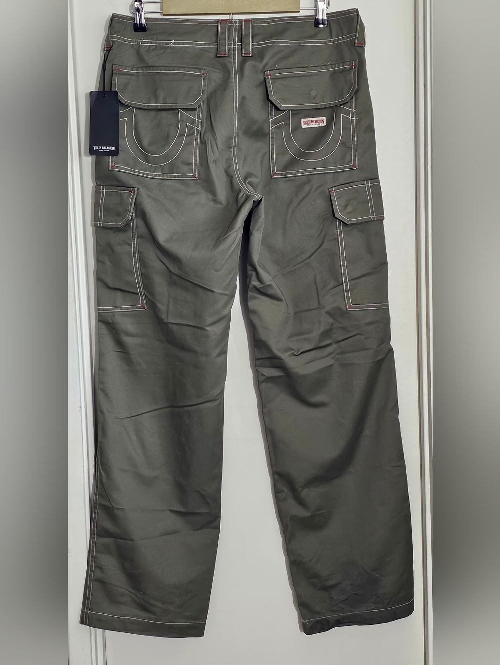 True Religion Military SN Cargo Pant Size 30 Kalamata Olive